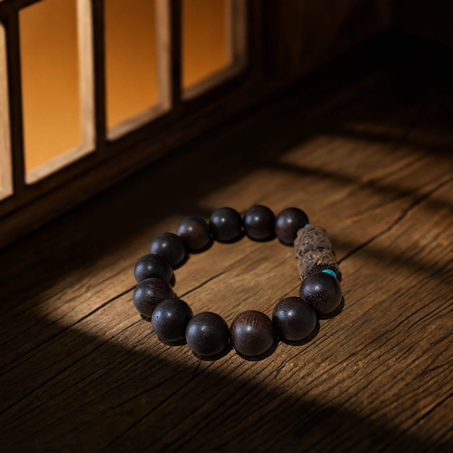 Magicfad Tara Sandalwood Beaded Bracelet – Prayer Beads for Meditation, Yoga & Daily Wear