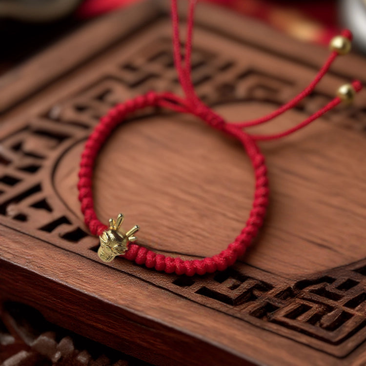 Magicfad Chinese 12 Zodiac Adjustable Red String Bracelet - Cultural Connection & Positive Intention