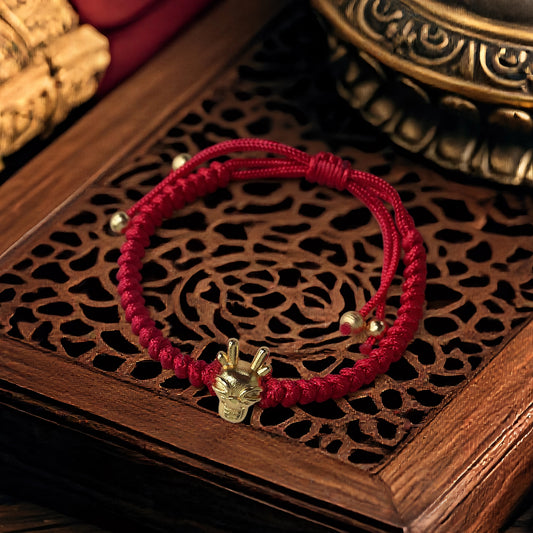 Magicfad Chinese 12 Zodiac Adjustable Red String Bracelet - Cultural Connection & Positive Intention