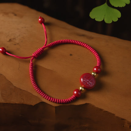 Magicfad Chinese Zodiac red string  blessing bracelet