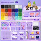 【Luxury Tool Kit Set】24 Colors + Bead Pen Set + Free 2000 Black and White Beads【Better for Beading】