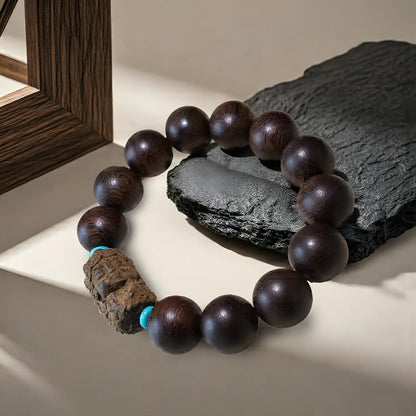 Magicfad Tara Sandalwood Beaded Bracelet – Prayer Beads for Meditation, Yoga & Daily Wear