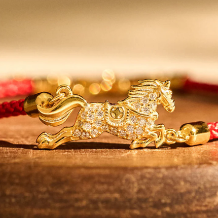 Magicfad Armband „Jahr des Pferdes“ – für Motivation, Selbstvertrauen und Entschlossenheit