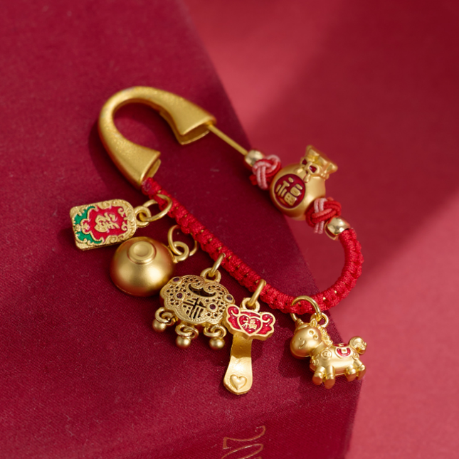 Magicfad Chinese Zodiac Horse Brooch – Symbol of Energy & Good Fortune