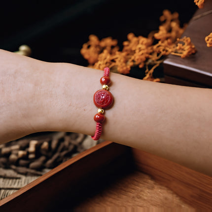 Magicfad Chinese Zodiac red string  blessing bracelet