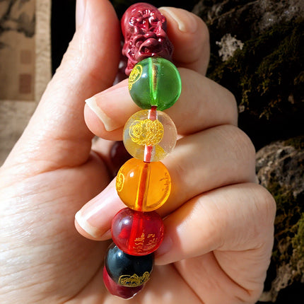 Magicfad Armband aus Zinnober-Pixiu-Achat – Ein Symbol für Wohlstand und kulturelle Tradition