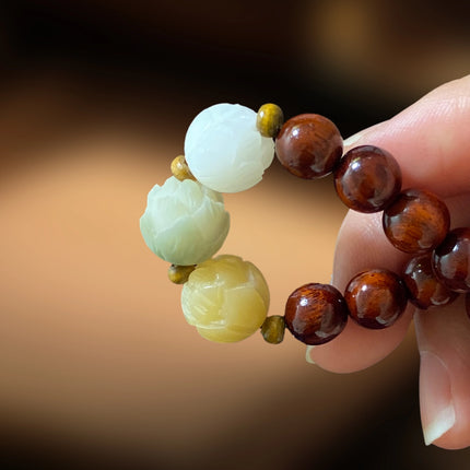 Magicfad Rosewood Bodhi Bracelet - Mindful Intention & Meditation Support