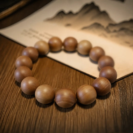 Magicfad Natural Sandalwood Bracelet – Meditation, Yoga & Daily Wear
