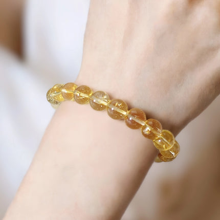 Magicfad Citrine Bracelet for Wealth, Confidence & Positive Energy