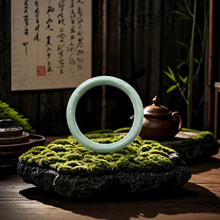 Magicfad Armband aus grünem Jade – Intention der Harmonie