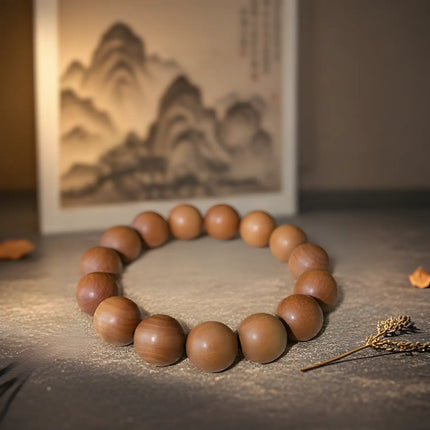 Magicfad Natural Sandalwood Bracelet – Meditation, Yoga & Daily Wear
