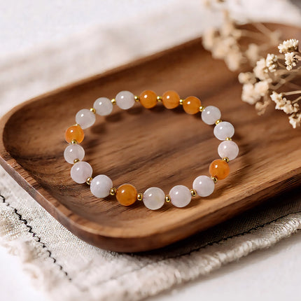 Magicfad Armband aus rosa Kristall – Ein Symbol für Selbstliebe und emotionale Harmonie