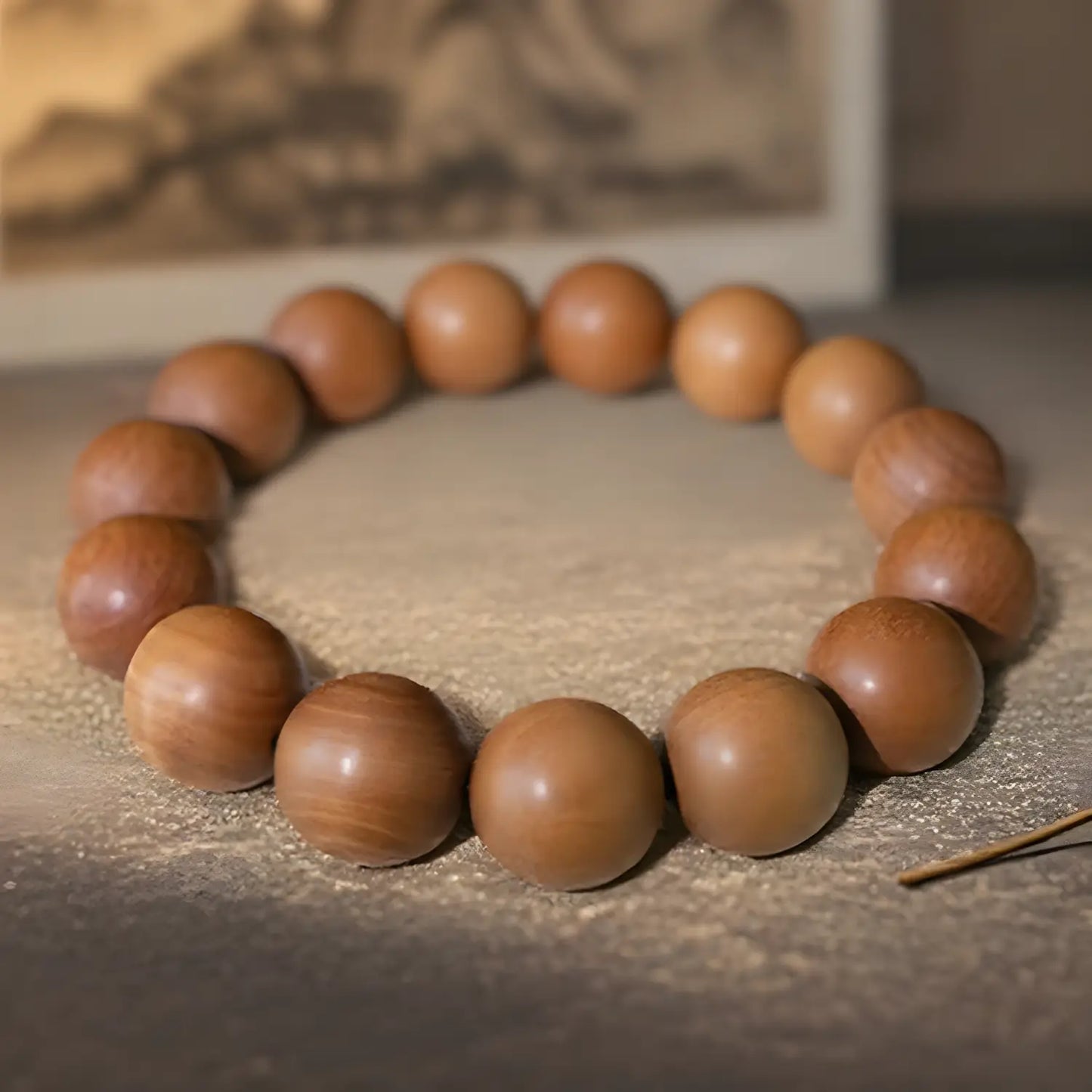 Magicfad Natural Sandalwood Bracelet – Meditation, Yoga & Daily Wear