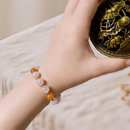 Magicfad Armband aus rosa Kristall – Ein Symbol für Selbstliebe und emotionale Harmonie