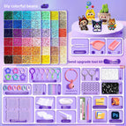【Luxury Tool Kit Set】96 Colors + Bead Pen Set + Free 4000 Black and White Beads【Better for Beading】