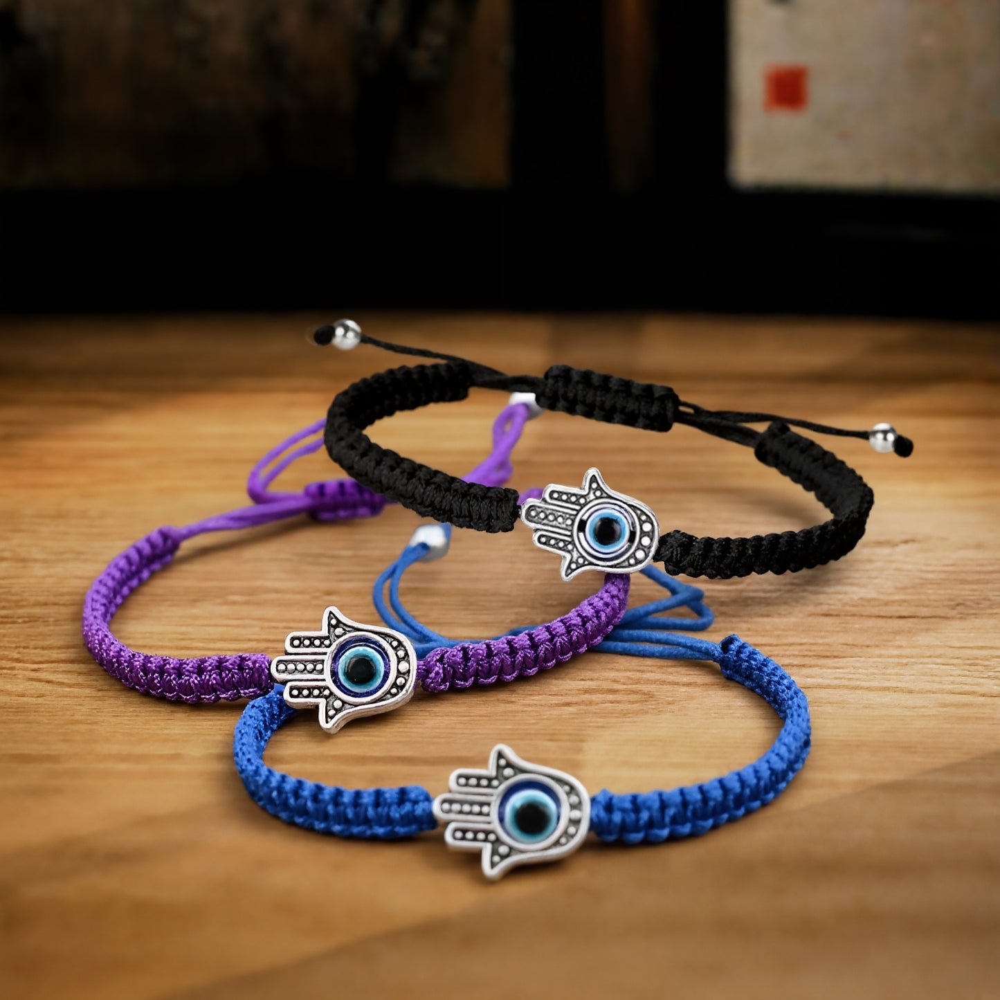 Magicfad Handmade Hamsa Symbol Red String Bracelet — Cultural Symbol & Personal Intention
