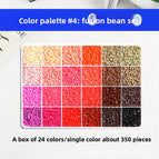 DIY Colorful Beads - Color Palette 4 [Color Chart Reference]