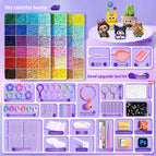 【Luxury Tool Kit Set】72 Colors + Bead Pen Set + Free 4000 Black and White Beads【Better for Beading】