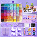 【Upgraded Bead Pen Set】96 Colors + Tool Kit + Free 4000 Black and White Beads【Better for Beading】