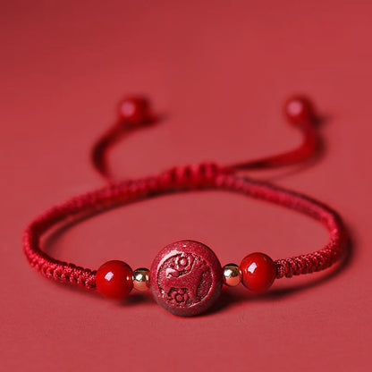 Magicfad Chinese Zodiac red string  blessing bracelet