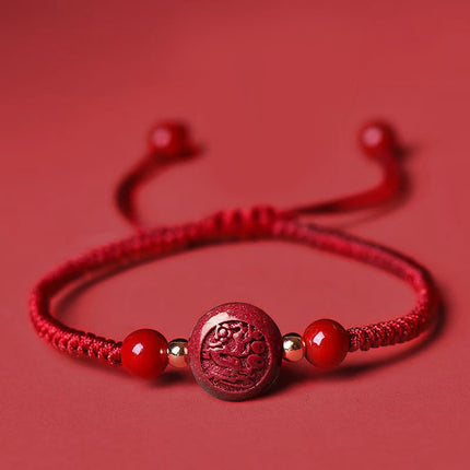 Magicfad Chinese Zodiac red string  blessing bracelet