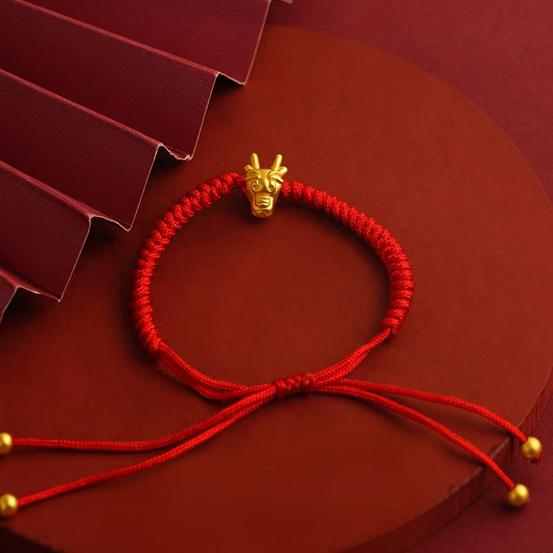Magicfad Chinese 12 Zodiac Adjustable Red String Bracelet - Cultural Connection & Positive Intention