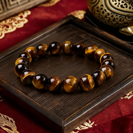 Magicfad Tigerauge-Armband – Stärke, Selbstvertrauen, Schutz und Fülle