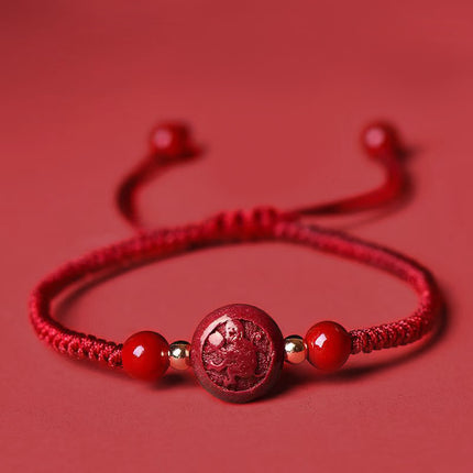 Magicfad Chinese Zodiac red string  blessing bracelet
