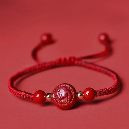 Magicfad Chinese Zodiac red string  blessing bracelet