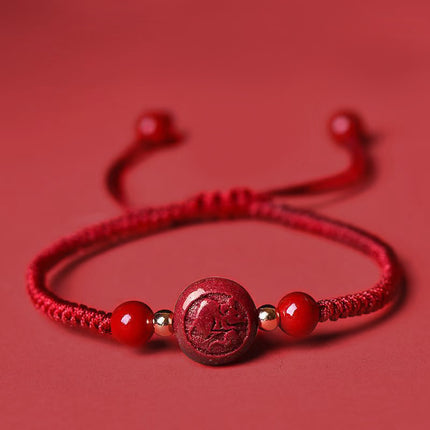 Magicfad Chinese Zodiac red string  blessing bracelet