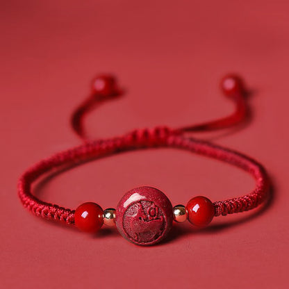 Magicfad Chinese Zodiac red string  blessing bracelet